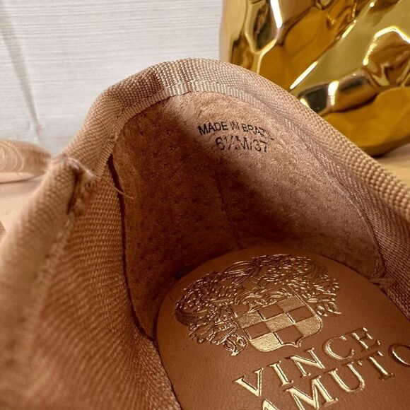 VINCE CAMUTO Nude Square Toe Ballet Flat - Picture 7 of 7